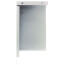 4" Right Side End Cap for Revital/Line Baseboard Heater Cover (Brite White)