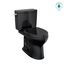 MS454124CUF#51 Drake II 2-Piece Elongated 1.0 GPF Universal Height Toilet w/ SS124 Softclose Seat, Washlet+ Ready (Ebony)