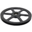 1 Groove Cast Iron Classical Gripbelt Sheave, 4L or A, 5L or B Belt, 10.75" OD