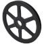 1 Groove Cast Iron Classical Gripbelt Sheave, 4L or A, 5L or B Belt, 10.75" OD