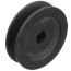 1 Groove Cast Iron Finished Bore Sheave w/ 5/8" Bore, 3.25" OD