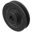1 Groove Cast Iron Classical Gripbelt Sheave, 4L or A, 5L or B Belt, 4.95" OD