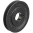 1 Groove Cast Iron Classical Gripbelt Sheave, 4L or A, 5L or B Belt, 5.45" OD