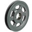 1 Groove Cast Iron Classical Gripbelt Sheave, 4L or A, 5L or B Belt, 6.75" OD