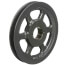 1 Groove Cast Iron Classical Gripbelt Sheave, 4L or A, 5L or B Belt, 7.45" OD
