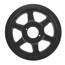 1 Groove Cast Iron Classical Gripbelt Sheave, 4L or A, 5L or B Belt, 7.75" OD