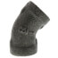 1/8" Black 45° Elbow