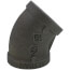 1" Black 45-Degree Elbow