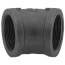 2-1/2" Black 45-Degree Elbow