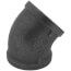 2-1/2" Black 45-Degree Elbow