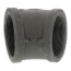 3" Black 45° Elbow