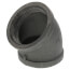 3" Black 45° Elbow