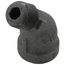 1/4" Black 45-Degree Street Elbow