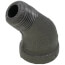3/8" Black 45-Degree Street Elbow