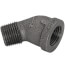 1/2" Black 45-Degree Street Elbow