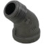 3/4" Black 45-Degree Street Elbow