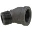 1" Black 45-Degree Street Elbow