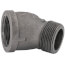 1-1/4" Black 45-Degree Street Elbow