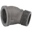 1-1/2" Black 45-Degree Street Elbow