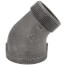 2" Black 45-Degree Street Elbow