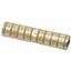 Copper Two-Way Splice Connector, Long Barrel, 35kV Max, Wire Size 250 kcmil (Yellow), 54813