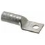 Copper One-Hole Lug, Long Barrel, Blind End, Max 35kV, Wire Size 300 kcmil, 1/2" Bolt (White), 54914BE