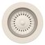 Color-Coordinated Metal Disposal Flange (Soft White)