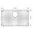 Stainless Steel Sink Grid for Quatrus 28" Sink, 203999