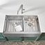 Stainless Steel Sink Grid for Quatrus 60/40 Sink - Large Bowl, 237463