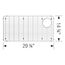 Stainless Steel Sink Grid for Formera 33" Super Single Sink, 237681
