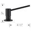 Torre Soap Dispenser - Anthracite, 400693
