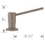 Torre Soap Dispenser - Truffle, 401215