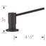 Torre Soap Dispenser - Cinder, 401449