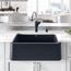 Ikon SILGRANIT 30" Single Bowl Apron-Front Farmhouse Sink - Anthracite, 401732