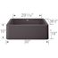 Ikon SILGRANIT 30" Single Bowl Apron-Front Farmhouse Sink - Cinder, 401779
