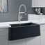 Ikon SILGRANIT 33" Single Bowl Apron-Front Farmhouse Sink - Anthracite, 401895
