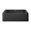 Ikon SILGRANIT 33" Single Bowl Apron-Front Farmhouse Sink - Anthracite, 401895