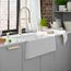 Ikon SILGRANIT 33" Single Bowl Apron-Front Farmhouse Sink (White)