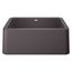 Ikon SILGRANIT 27" Single Bowl Apron-Front Farmhouse Sink - Cinder, 402315