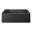 Ikon SILGRANIT 33" Double Bowl Apron-Front Farmhouse Sink with Low Divide - Anthracite, 402322