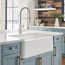 Ikon SILGRANIT 33" Double Bowl Apron-Front Farmhouse Sink with Low Divide - White, 402324
