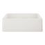 Ikon SILGRANIT 33" Double Bowl Apron-Front Farmhouse Sink with Low Divide - White, 402324