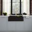 Ikon SILGRANIT 33" Single Bowl Apron-Front Farmhouse Sink - Coal Black, 402575
