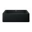 Ikon SILGRANIT 33" Single Bowl Apron-Front Farmhouse Sink - Coal Black, 402575