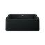 Ikon SILGRANIT 30" Single Bowl Apron-Front Farmhouse Sink - Coal Black, 402576
