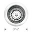 Decorative Basket Strainer - Chrome, 440007