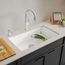 Precis SILGRANIT 32" Super Single Undermount Kitchen Sink (White)