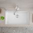 Precis SILGRANIT 32" Super Single Undermount Kitchen Sink (White)