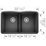 Diamond SILGRANIT 32" 50/50 Double Bowl Undermount Kitchen Sink - Anthracite, 440184