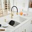 Diamond SILGRANIT 32" 50/50 Double Bowl Undermount Kitchen Sink - White, 440185